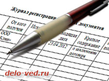 Правила заполнения регистрационных форм входящих документов